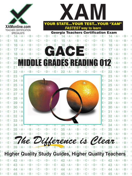 Title details for GACE Middle Grades Reading 012 by Sharon Wynne - Available